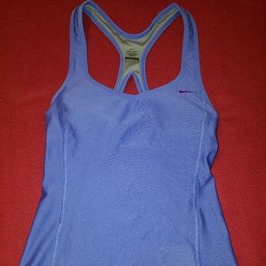 Nike dri-fit tank top built in bra